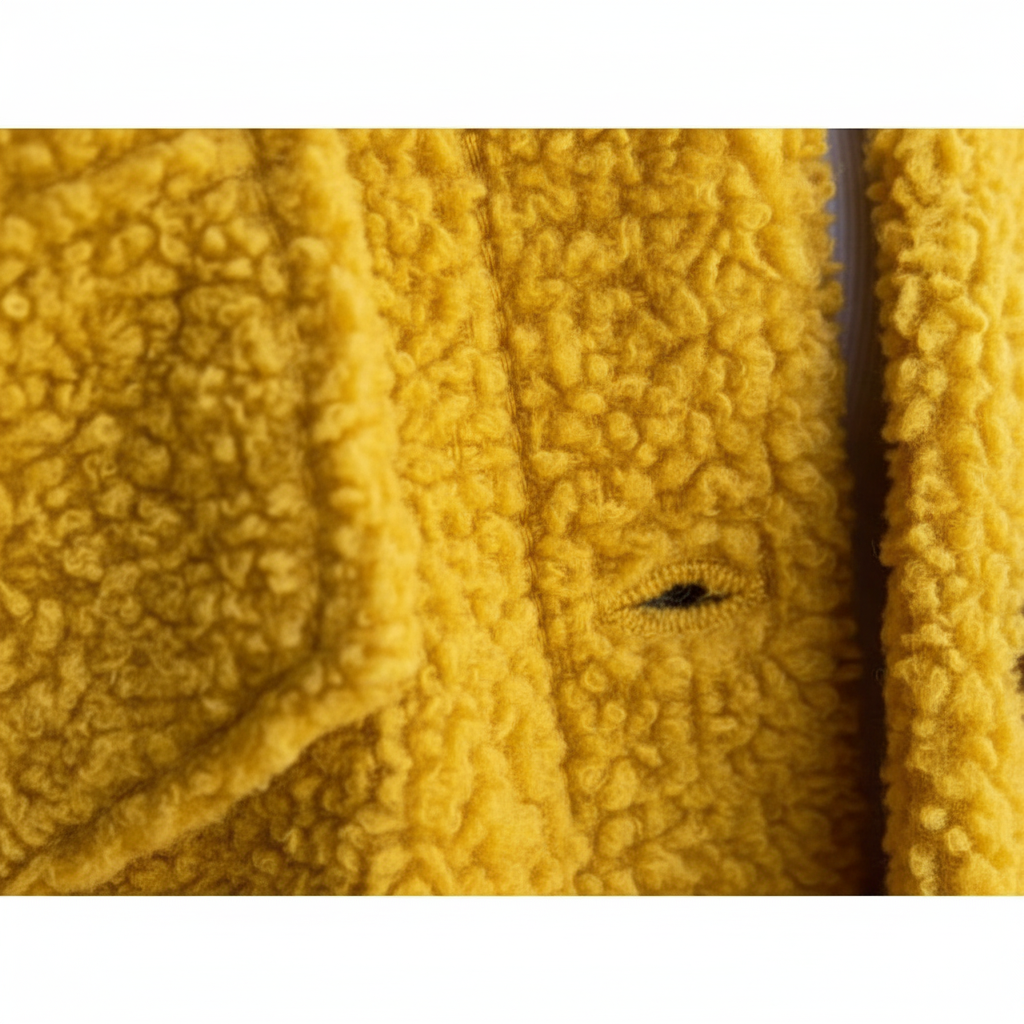 Dámská bunda s límcem, kapsami a knoflíky
