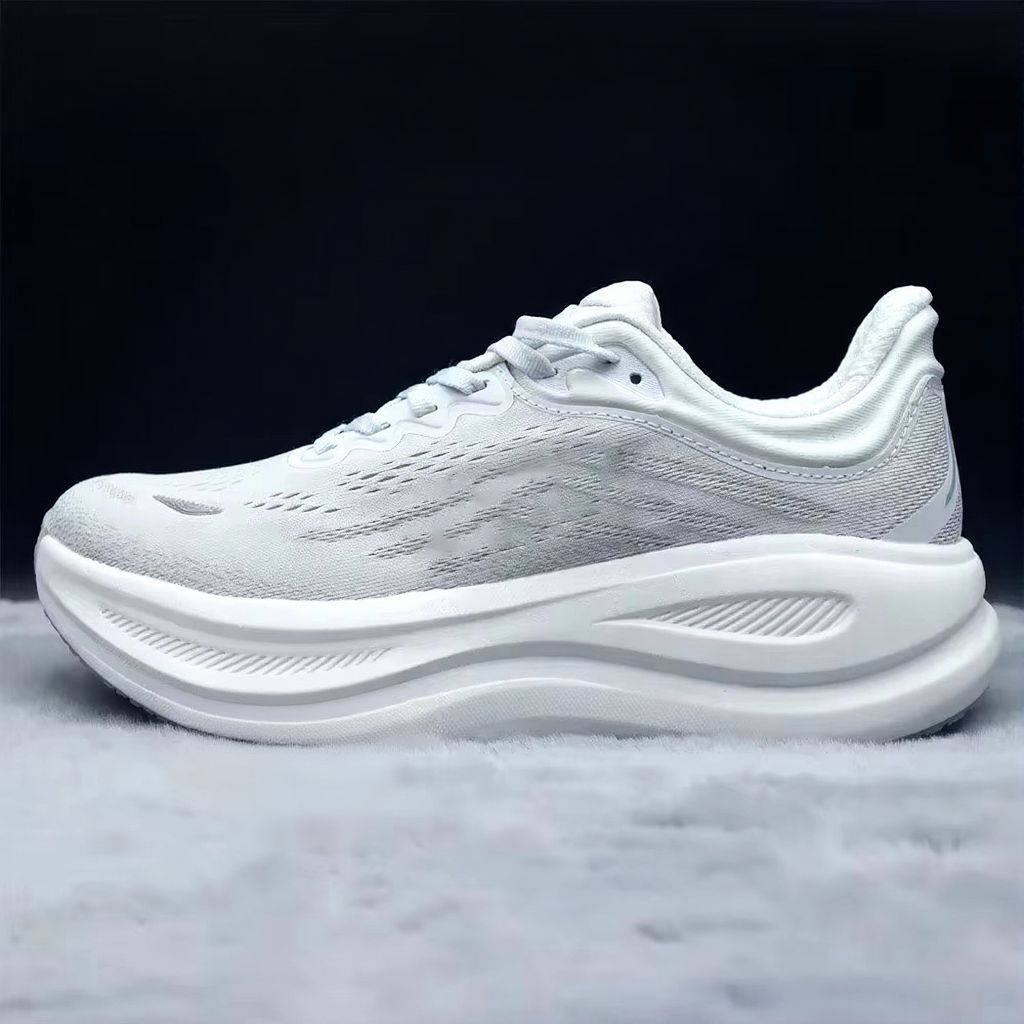 Damskie Sneakersy z Dzianiny na Grubej Podeszwie