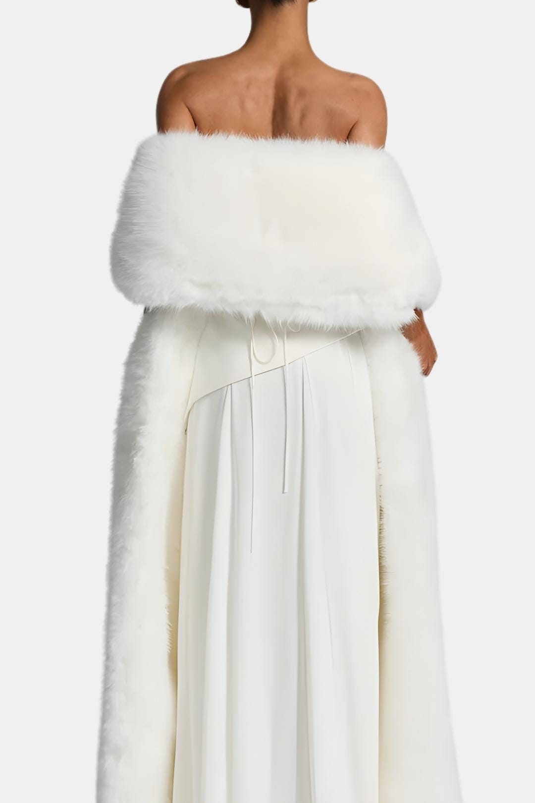 Dámská šála z umělé kožešiny maxi, dlouhá, elegantní provedení