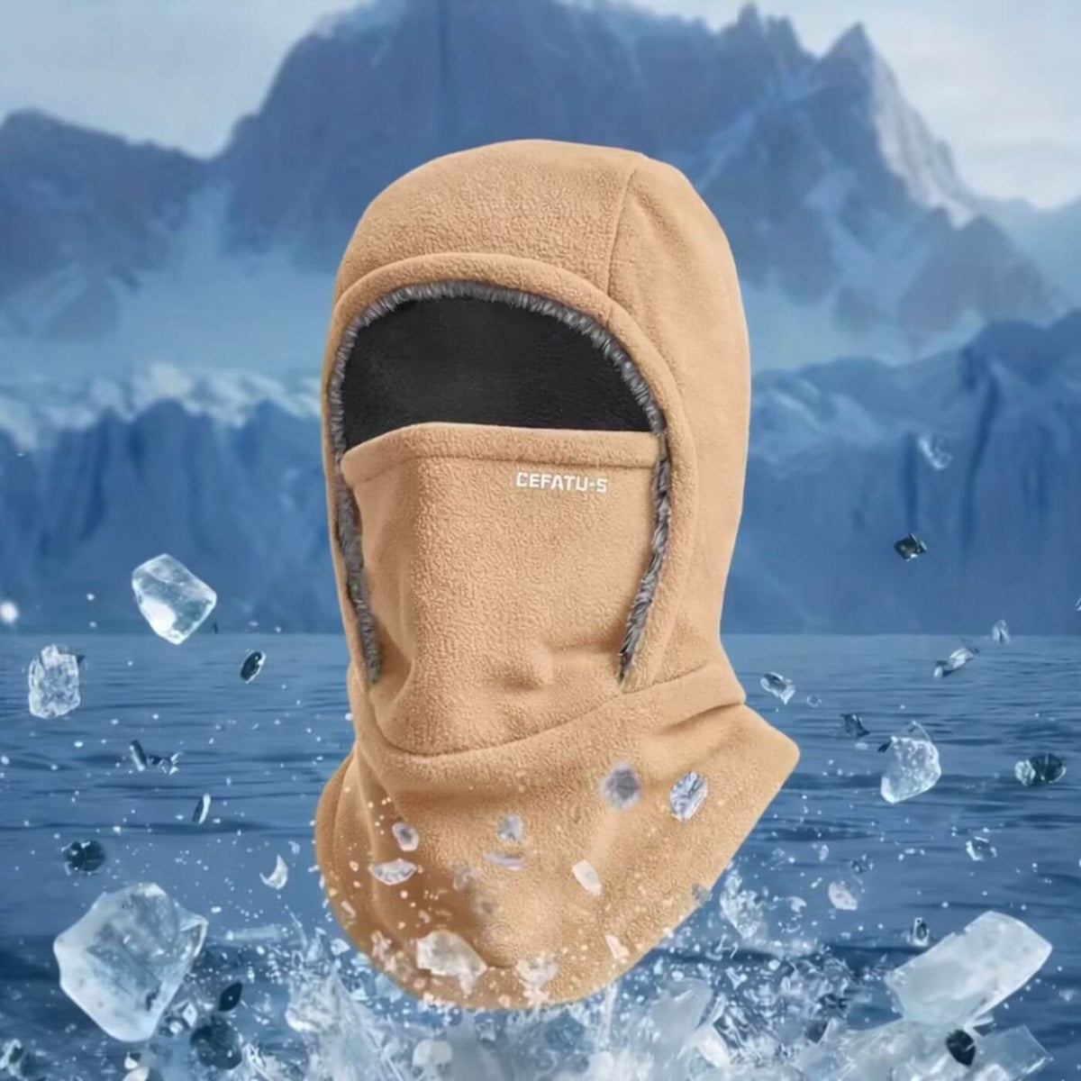 Unisex balaklava 3 v 1 s ochranou obličeje