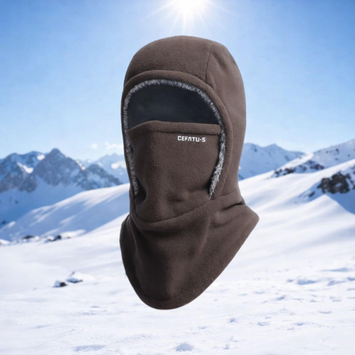Unisex balaklava 3 v 1 s ochranou obličeje