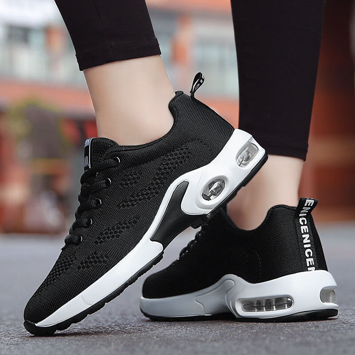 Damskie Buty Sportowe Ortopedyczne — Amortyzowana Wkładka, Oddychające, Lekkie