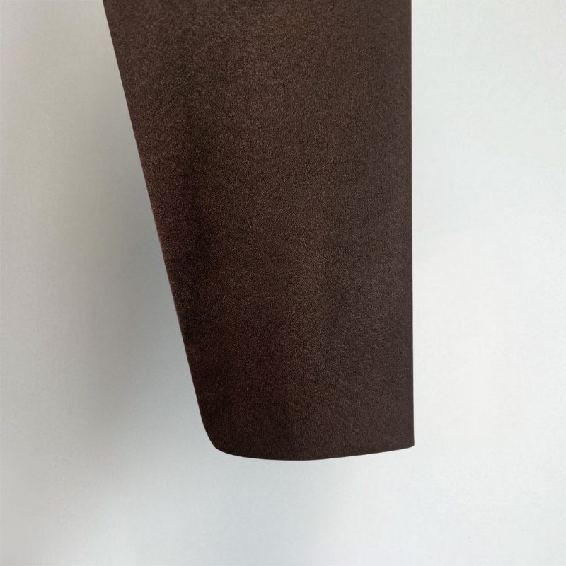 Dámská bunda oversize hnědá s košilovým límcem