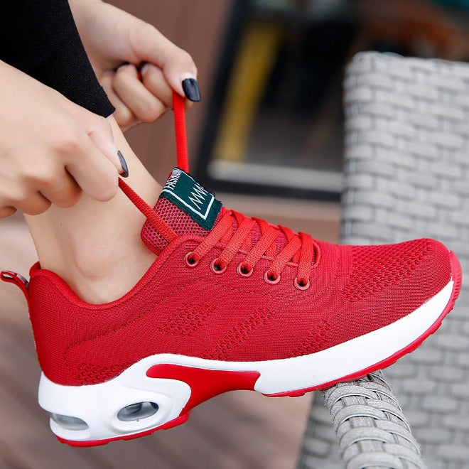 Damskie Buty Sportowe Ortopedyczne — Amortyzowana Wkładka, Oddychające, Lekkie