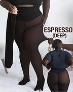 Női magas derekú leggings, testhezálló, hosszú