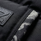 Men's Quilted Hooded Jacket With Pockets