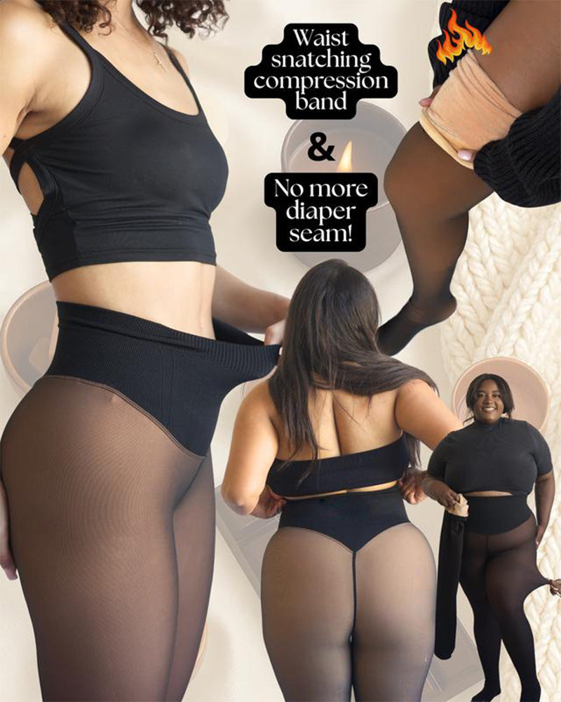 Női magas derekú leggings, testhezálló, hosszú