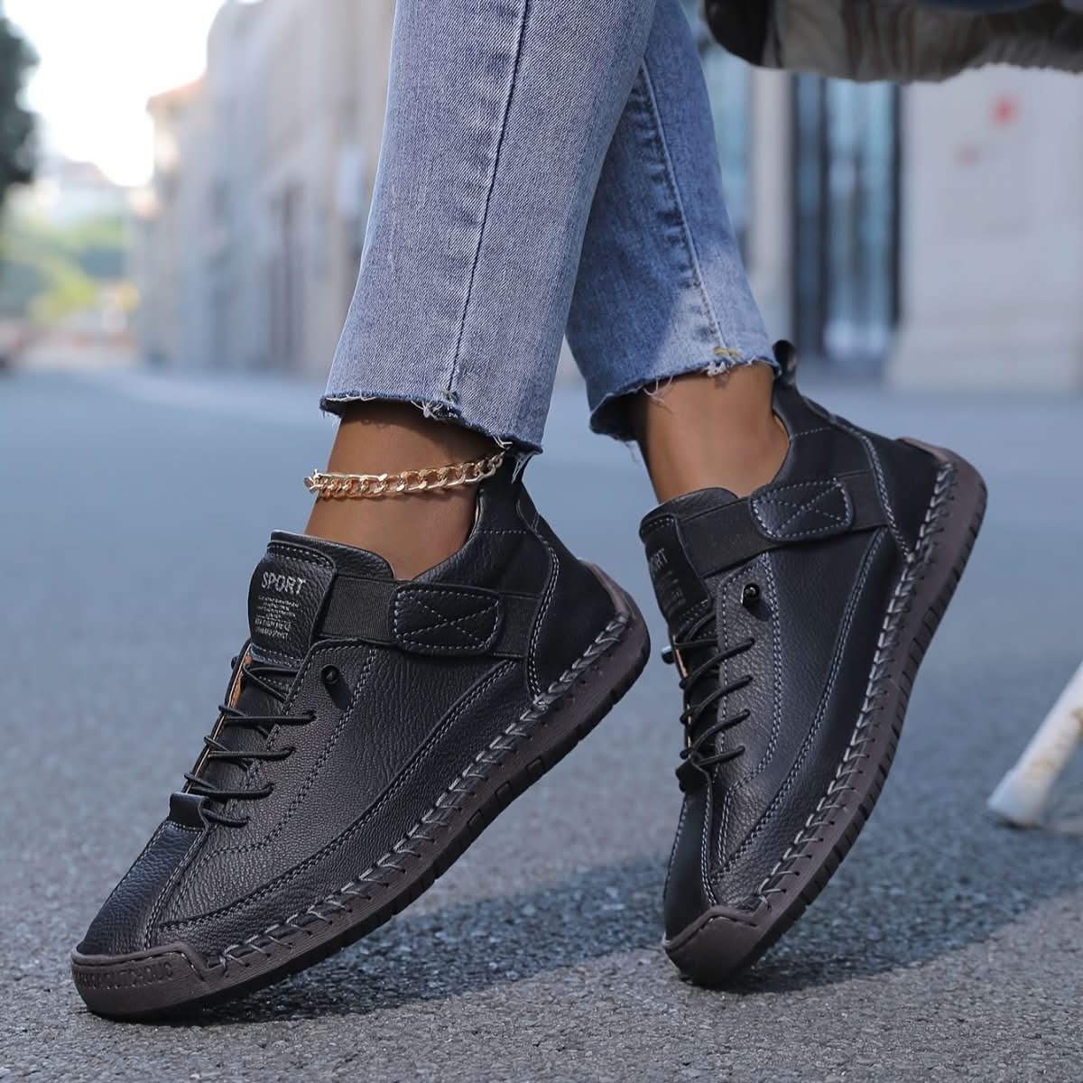 Women's Lace-Up Athletic Sneakers for Everyday