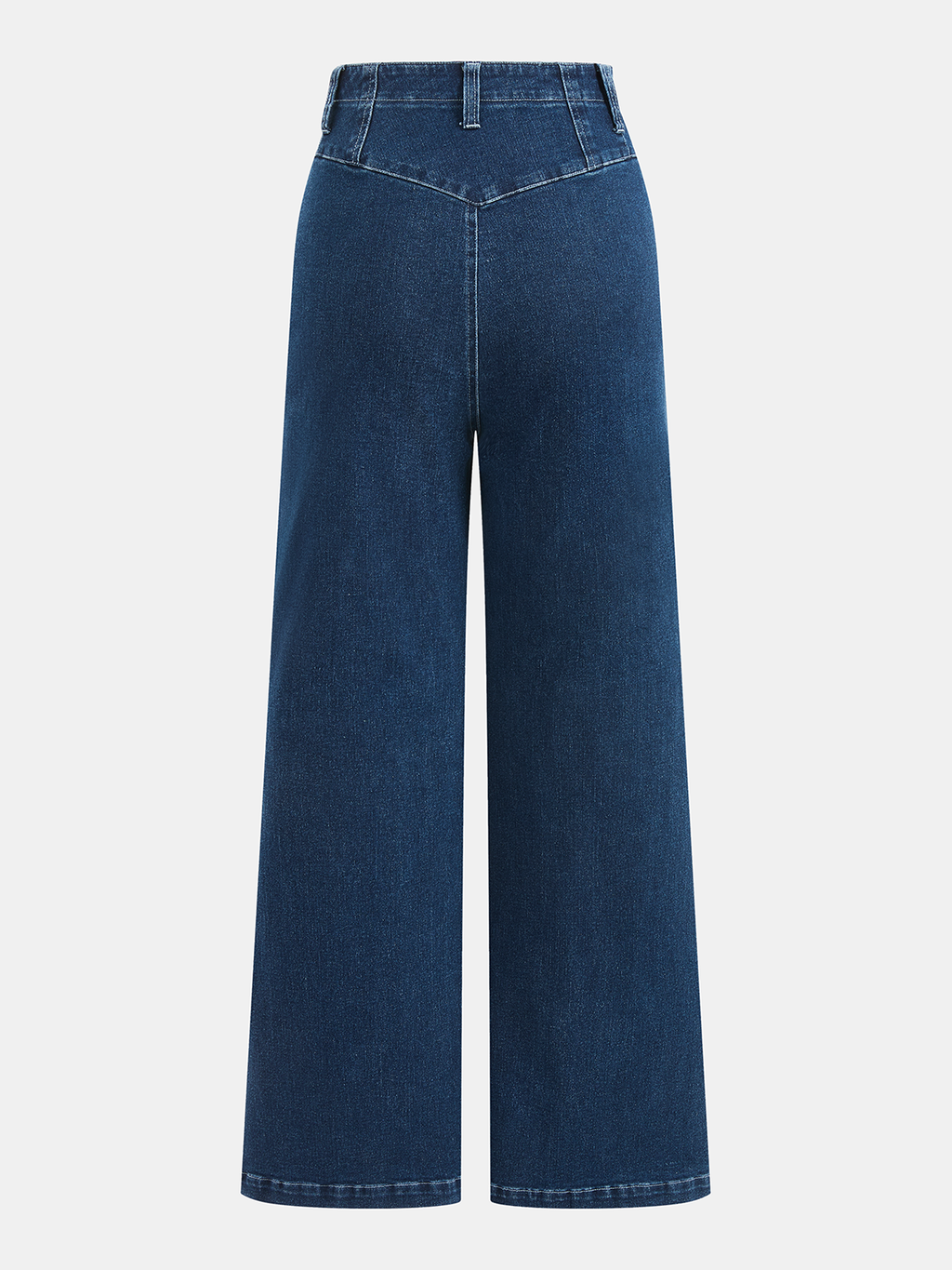 Women's Straight-Leg Jeans, Navy Blue, Mid Rise