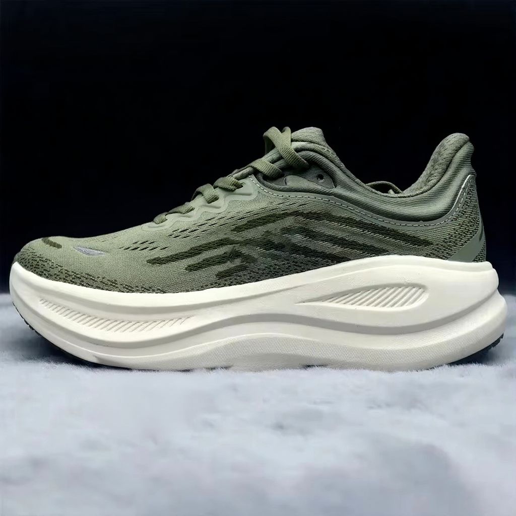 Damskie Sneakersy z Dzianiny na Grubej Podeszwie