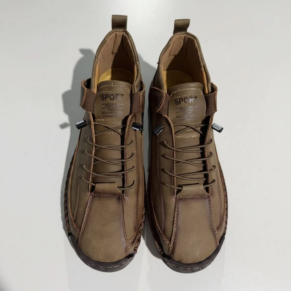 Damskie sneakersy sportowe z sznurowaniem, paskiem na rzep i płaską bieżnikowaną podeszwą