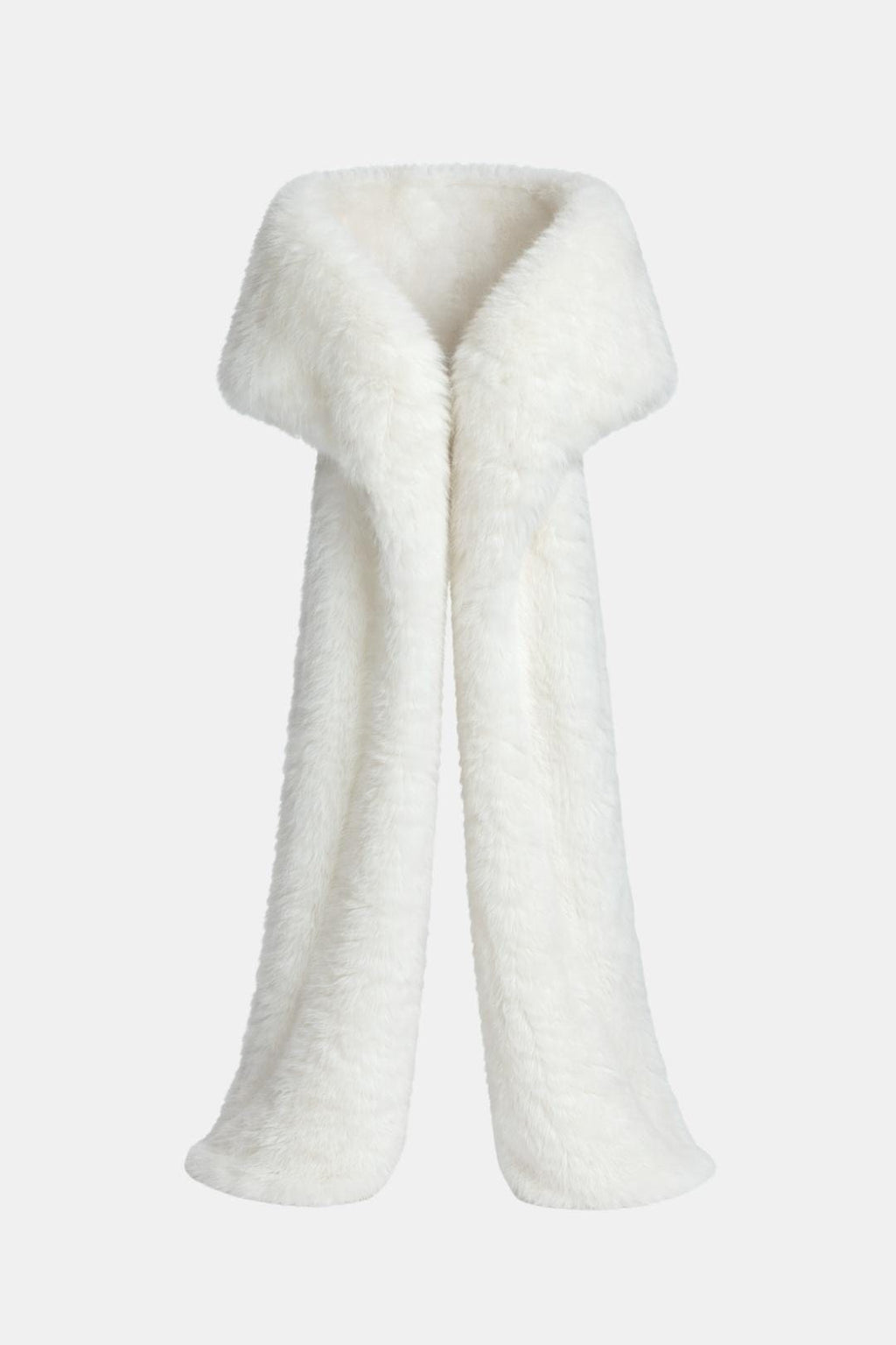 Női hosszú maxi stóla bolyhos felülettel, elegáns kivitelben