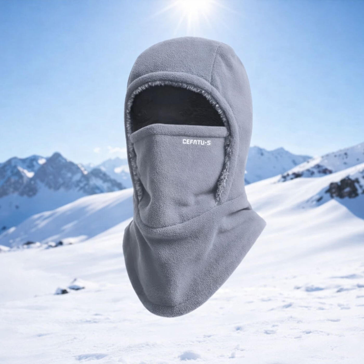 Unisex balaklava 3 v 1 s ochranou obličeje