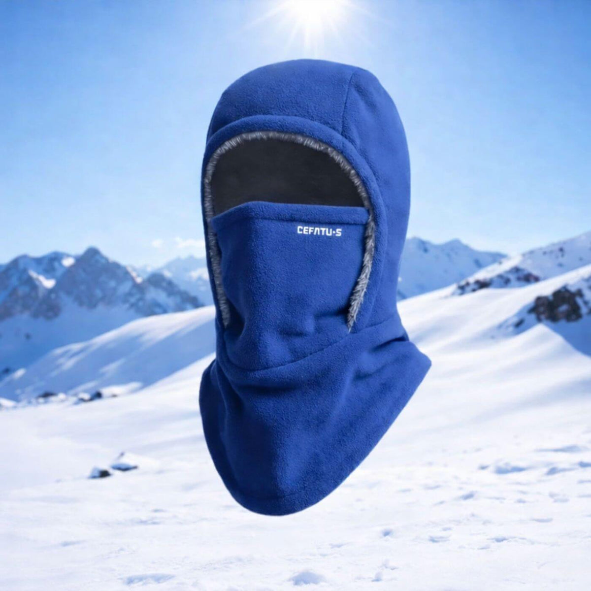 Unisex balaklava 3 v 1 s ochranou obličeje