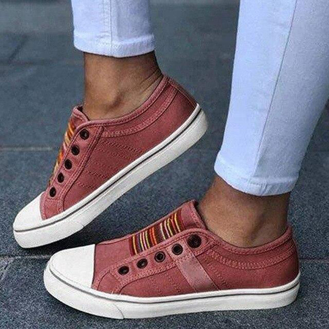 Damskie sneakersy wsuwane z siatki, antypoślizgowe, letnie, 4 kolory