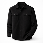 Férfi overshirt klasszikus gallérral, mellzsebekkel, hosszú ujjal