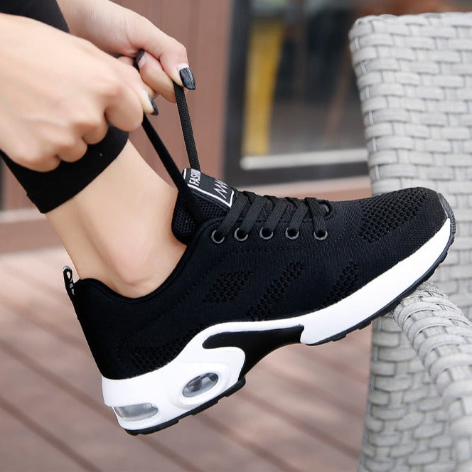 Damskie Buty Sportowe Ortopedyczne — Amortyzowana Wkładka, Oddychające, Lekkie